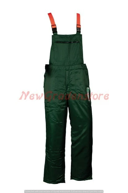 Salopette Pantalon Protection Anti-coupure Jardinage Forestier Taille L 52 - Photo 1/1
