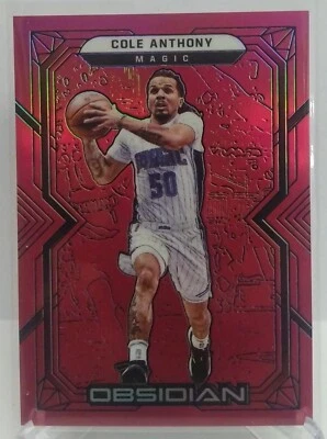 2021-22 Obsidian Cole Anthony # 116 TMALL Red Flood Orlando Magic - Image 1 of 2