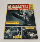 10 DISASTERS THAT SHOOK THE WORLD Vintage 1956 Sterling True Photo Magazine #1