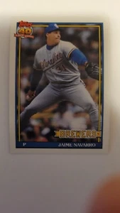 1991 TOPPS JAIME NAVARRO #548 NM - Picture 1 of 1