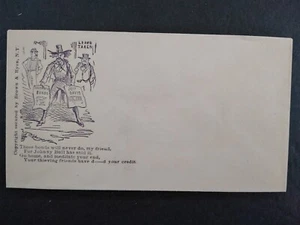 Unused Brown & Ryan Civil War Patriotic: John Bull Quote in Violet - Picture 1 of 2