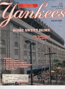 Yankees Magazine February 18 1988 New York Team Issue MLB American League - Picture 1 of 1
