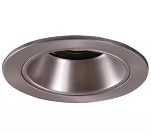 Halo 1421SN 4" Recessed Low Voltage Reflector Trim, Satin Nickel finish, 35° - Picture 1 of 4