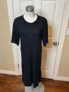 Calme Johnny Was schwarzes kurzärmliges Pulloverkleid, Größe S - Bild 1 von 5