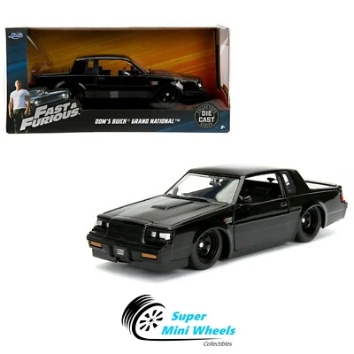 Jada 1:24 - Fast & Furious - Dom's Buick 1987 Grand National (Black) #99539 - Image 1 of 2
