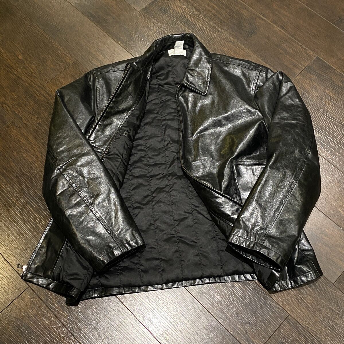 Armani Exchange Leather Outer Shell Black Coats, Jackets Armani Exchange Leather Outer Shell Black Coats, Jackets