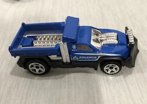 Hot Wheels Snow Plowed City Winter Service Snow Plow Pickup Truck HW 2013 N2 - Picture 1 of 6