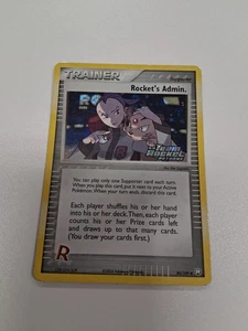 Rocket's Admin. 86/109 TIMBRATO ex squadra Rocket Returns Pokemon TCG - Foto 1 di 8