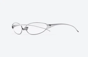 Gentle Monster Fuse 02 Brille 2025 Bold Silver Cat-Eye Gestell klare Gläser - Bild 1 von 6