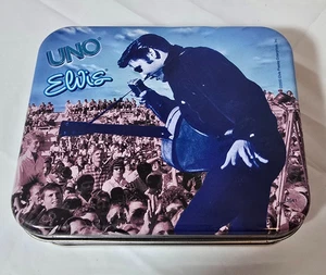 Elvis Presley Special Edition UNO Card Game 2000 Mattel in Collectible Tin - Picture 1 of 4