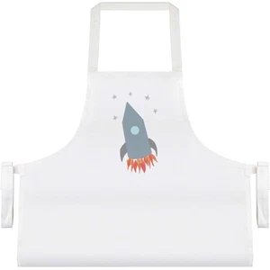 Unisex Kochschürze "Rakete startet in den Weltraum" (AP00066430) - Bild 1 von 5