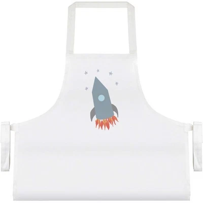Unisex Kochschürze "Rakete startet in den Weltraum" (AP00066430) - Bild 1 von 4