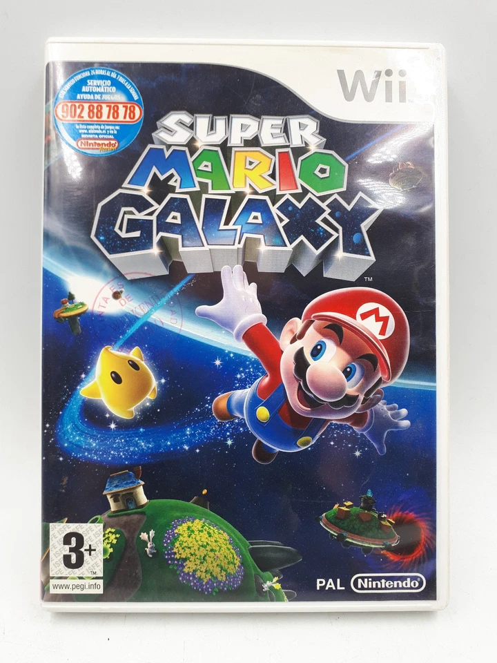Caja Super Mario Galaxy PAL España para Nintendo Wii. No incluye juego - Imagen 1 de 3