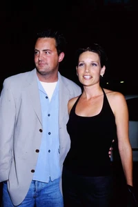 MATTHEW PERRY, RENE ASHTON THE STORY OF US PREMIERE, 1999, 35mm Dia - Bild 1 von 1