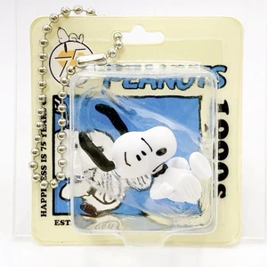 Snoopy Peanuts Package Miniature Collection Charm 75th Anniversary Bandai Japan - Picture 1 of 9