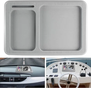 Boat Dash Pad, Anti-Slip Organizer Perfect for Fishing Grey - Foto 1 di 7