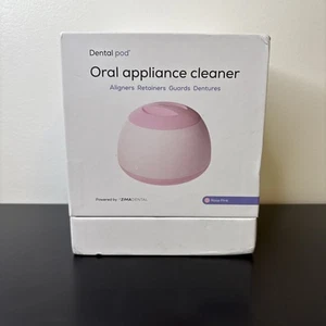 Zima Dental Pod fermo ad ultrasuoni, allineatore, detergente per protesi dentali, rosa rosa nuovo/OB - Foto 1 di 11