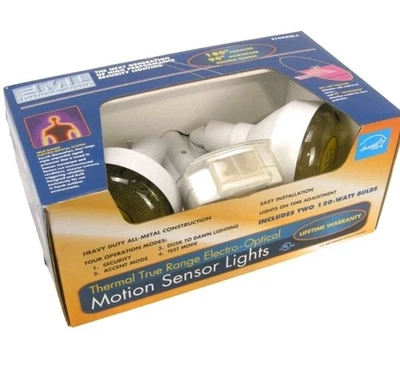 EML Technologies Thermal True Range Electro Optical Motion Sensor Lights NIB - Image 1 of 4