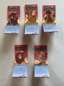 Disney - The Lion King II Simba`s Pride - Pop Up Cards x5 - 1998 McDonalds - Picture 1 of 6