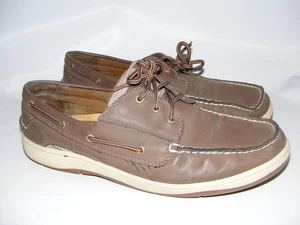 St John's Bay Bootsdeck Schuhe braun 0168051 klassische Slipper Größe 13M - Bild 1 von 10