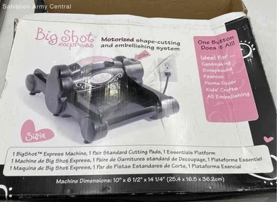 Sizzix Big Shot Express Motorized Shape Embellishing Die Cutting Machine - Image 1 of 4