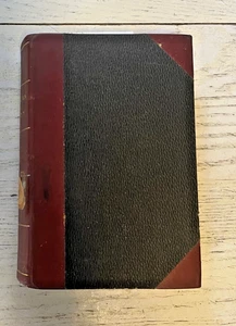 Sir Walter Scott HC Book Leather Antique Shelton Mackenzie 1871 Biography - Picture 1 of 14