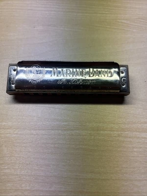 De colección M. Hohner Banda Marina Armónica A440 Llave de G Hecho en Alemania Foto 1 de 4