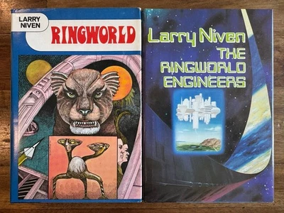 Ringworld & Engineers - Larry Niven 70s/80s sci-fi Hardcover Book Club Lot Foto 1 de 4