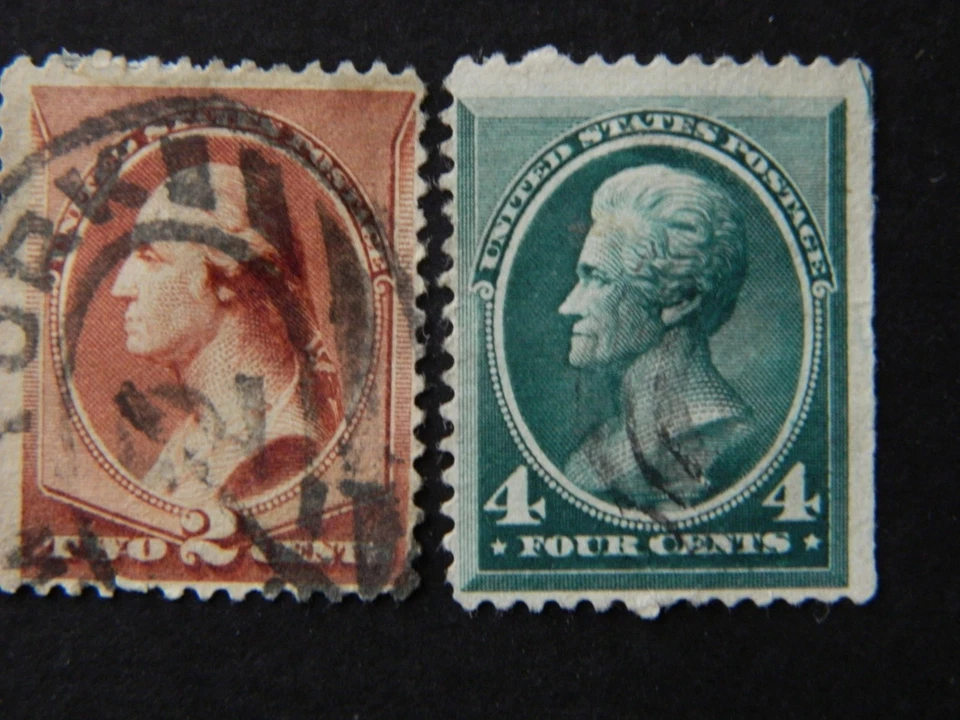 US  SC# 210-211 USED - Image 1 of 1