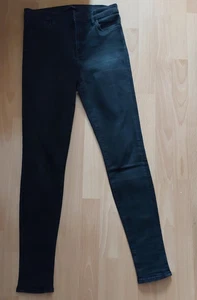 J Brand Skinny Stretch Jeans Womens Maria Vanity Black Trousers Size 30 - Picture 1 of 9