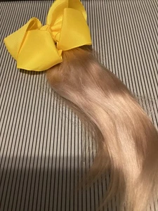 Mohair "Caramello" - 10g Dritto - da 6 a 8 " IN MAGAZZINO - SPEDIZIONE VELOCE USA - Foto 1 di 1