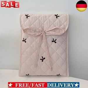 Puffy Laptop Sleeve Laptop-Tragetasche für 11-Zoll-Notebook-Tablet (Pink) *NEW - Afbeelding 1 van 9
