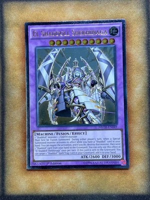 Yugioh El Shaddoll Shekhinaga NECH-EN049 Ultimate Rare 1st Ed NM - Image 1 of 2