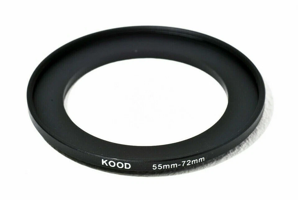 STEP UP ADAPTER 55MM-72MM STEPPING RING 55MM TO 72MM 55-72 FILTER ADAPTER - Image 1 of 1