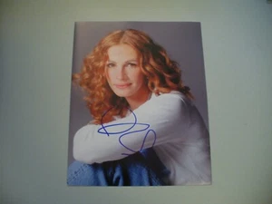 Julia Roberts persönlich handsigniert atemberaubendes 8x10 Foto mit Beweis + COA #4 - Bild 1 von 3