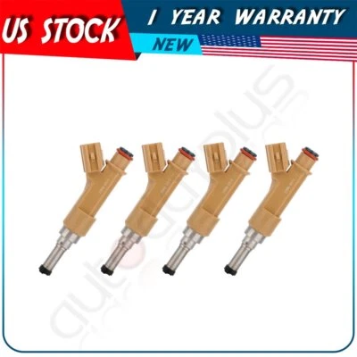 4 Fuel Injectors For Toyota Matrix for Corolla 1.8L 2009 2010 2011 2012-2015 - Image 1 of 4