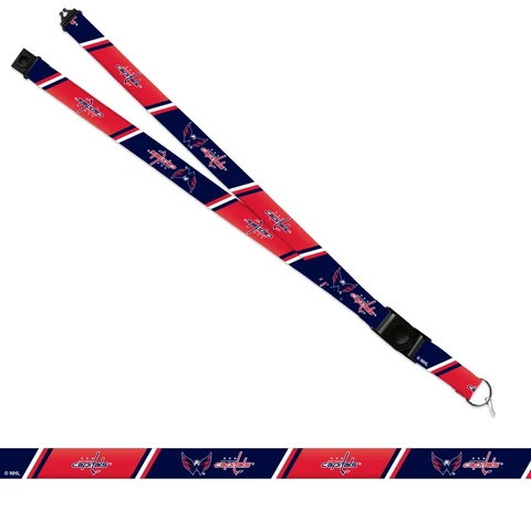 Washington Capitals Breakaway Detachable Keychain ID Holder Lanyard NHL NWT Cover