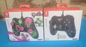 Controladores con cable Switch Splatoon 2 y The Legend of Zelda Breath of the Wild. - Imagen 1 de 8