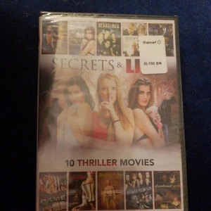 Secrets & Lies - 10 Thriller Movies DVD - SEALED Fast Shipping - Imagen 1 de 2