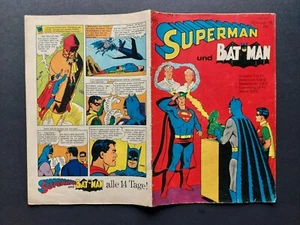 EHAPA COMIC / SUPERMAN und BATMAN Heft 16 von 1967 / Z2 - Picture 1 of 10