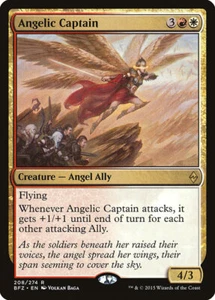 1x Angelic Captain -LP - Battle for Zendikar - SPARROW MAGIC mtg - Picture 1 of 1