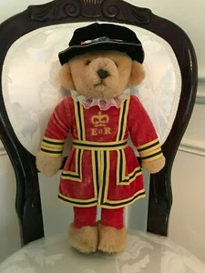 Merrythought Ironbridge Shrops UK Beefeater Guard Bear 16 inch Retired Vintage - Picture 1 of 7