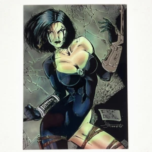 Black Label Everette Hartsoe Razor Promo Card London Night 1995 #P5 Chromium - Picture 1 of 5