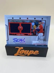 2024 Topps Museum Collection Shane Bieber Auto Dual Jersey # /299 GUARDIANS - Picture 1 of 2
