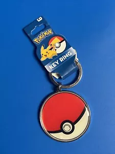 POKE BALL (POKEMON) KEY RING - Picture 1 of 1