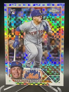 Francisco Alvarez 2023 Topps Chrome X-Fractor Rookie Card - Picture 1 of 1