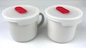 2 Goodcook 20 Oz. Vented Stoneware Soup Mug Back to School - Picture 1 of 8