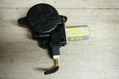 2010-2013 MAZDA 3 MAZDASPEED HATCHBACK FRONT LEFT DOOR WINDOW GLASS MOTOR OEM - Image 1 of 4