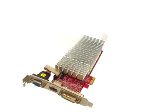 MEDION RADEON HD 4350 512MB DDR2 PCI-EXPRESS 2.0 x16  DVI VGA HDMI #GK11694 - Afbeelding 1 van 2