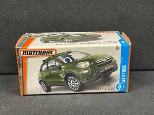 MATCHBOX MBX SEALED BOX POWER GRAB 2017 3/125 '16 FIAT 500K GREEN - Picture 1 of 6